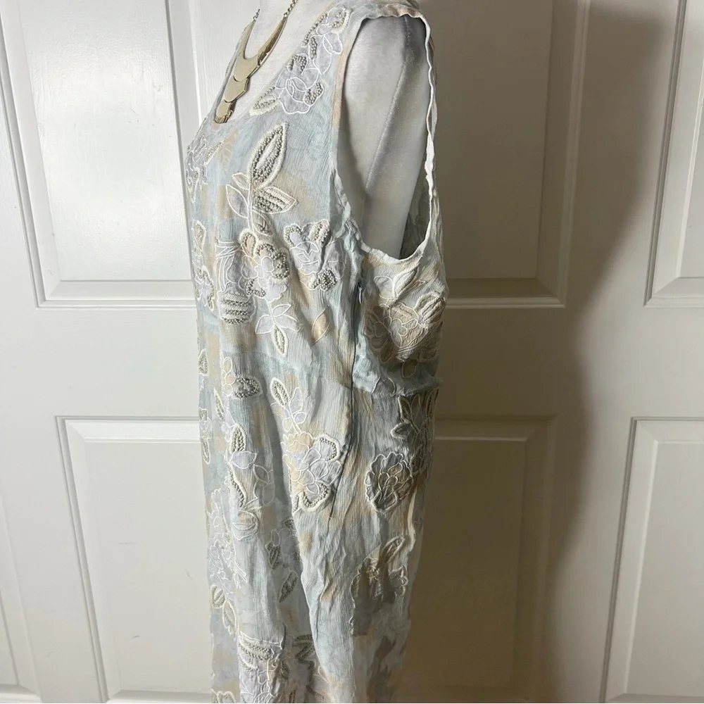 New Sundance Moonshadow Embroidered Bead Dress (size large) - Picture 5 of 12